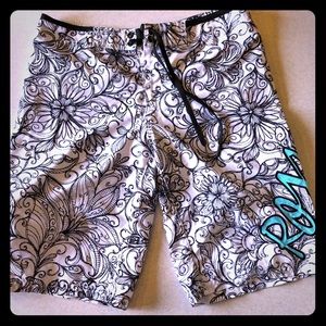 Roxy board shorts size 0